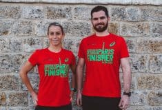 Image de l'article Les T-shirt Asics « finisher » du marathon de paris à la sauce écolo