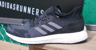 Image de l'article adidas présente le modèle AM4, co-créé avec les adidas runners