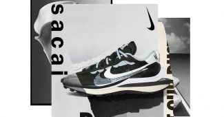 Image de l'article Nike x sacai VaporWaffle : la sneaker inspirée de la Pegasus et de la Vaporfly