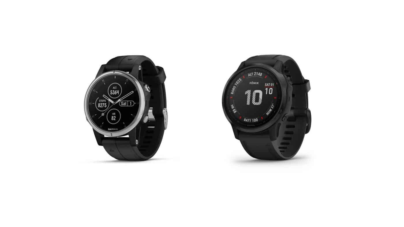 what is the difference between garmin fenix 5 and 6