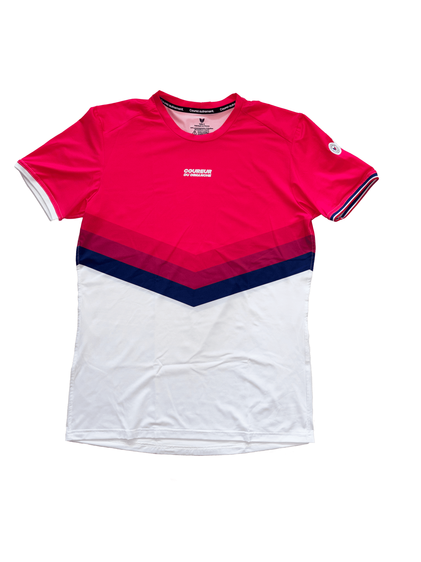 coureur-du-dimanche-Collection-automne-Te-shirt rose